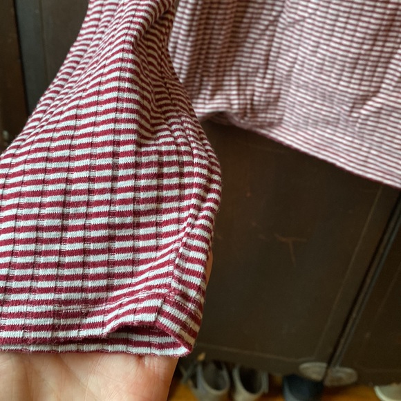 Gap Women L/S Stripe T-shirt - Picture 4 of 6